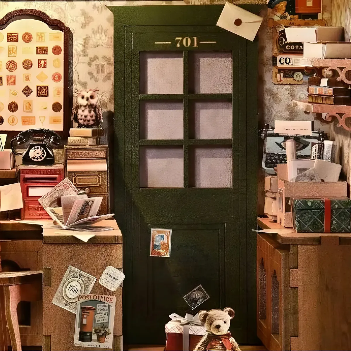 Classic Postal Cottage Entry Door
