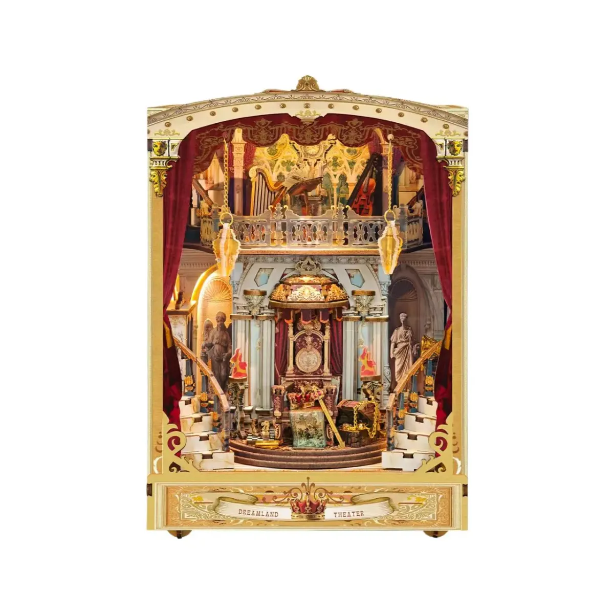 Dreamland Theater DIY Book Nook Kit build details