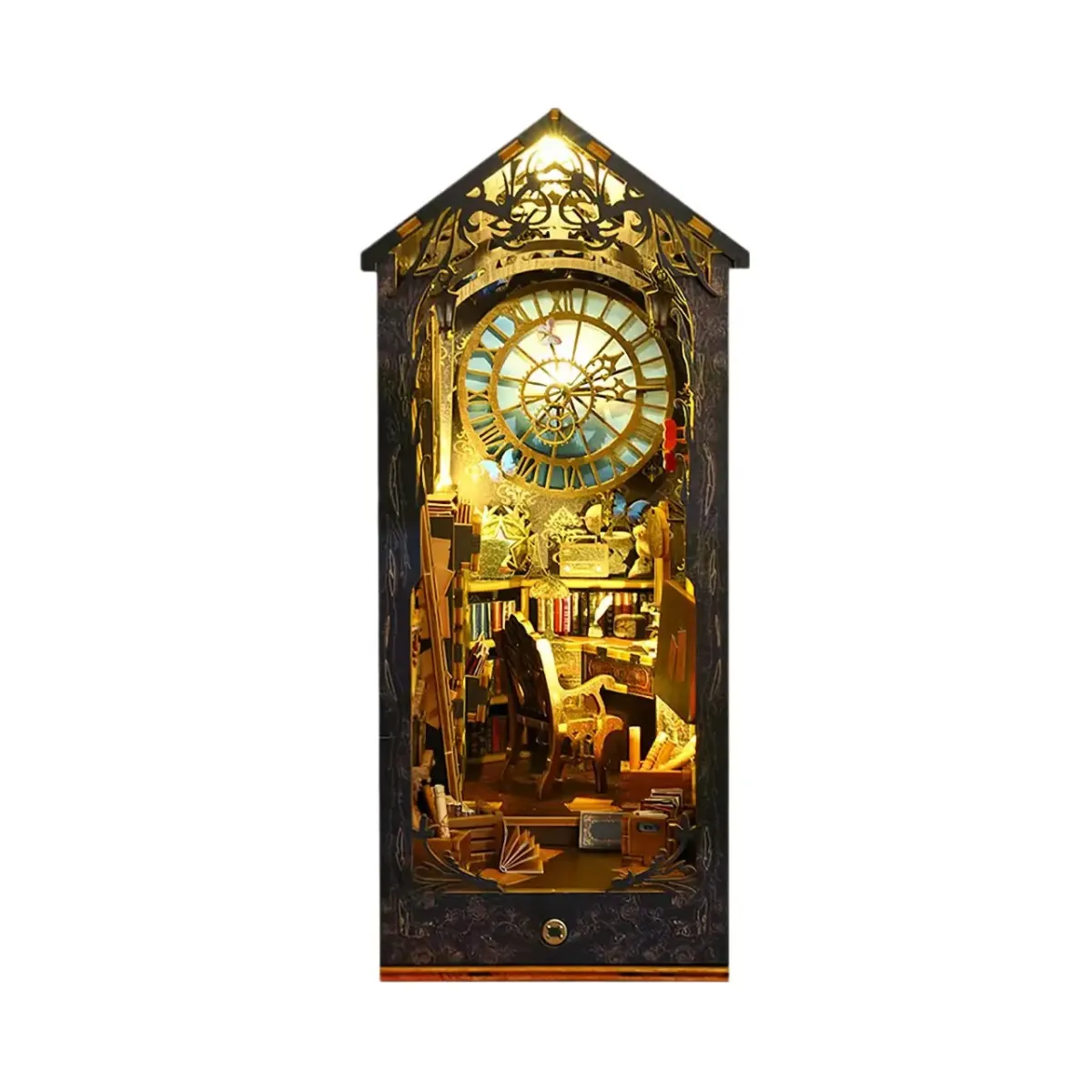 Detective Agency DIY Book Nook Kit build details