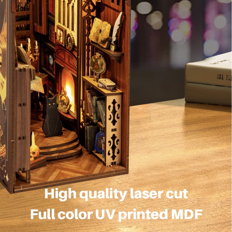 Magic Library DIY Book Nook Kit-Book Nook World