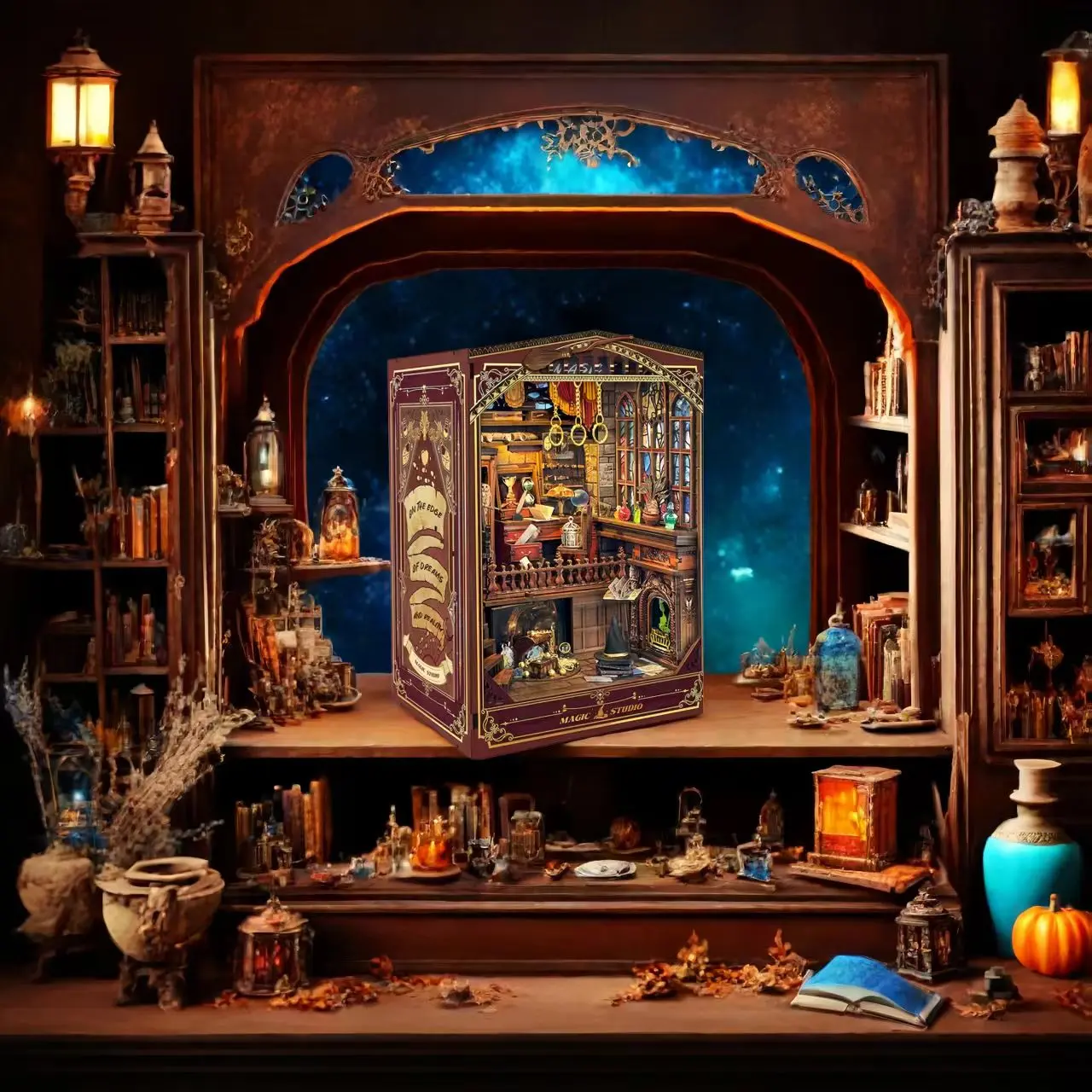 Magic Studio DIY Book Nook Kit