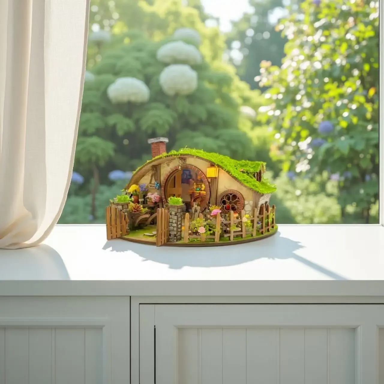 The Magic Ring Mini House Kit l DIY Miniature Kit