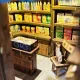 Kasuga Lebensmittelgeschäft DIY Mini-Buch-Ecke-Set