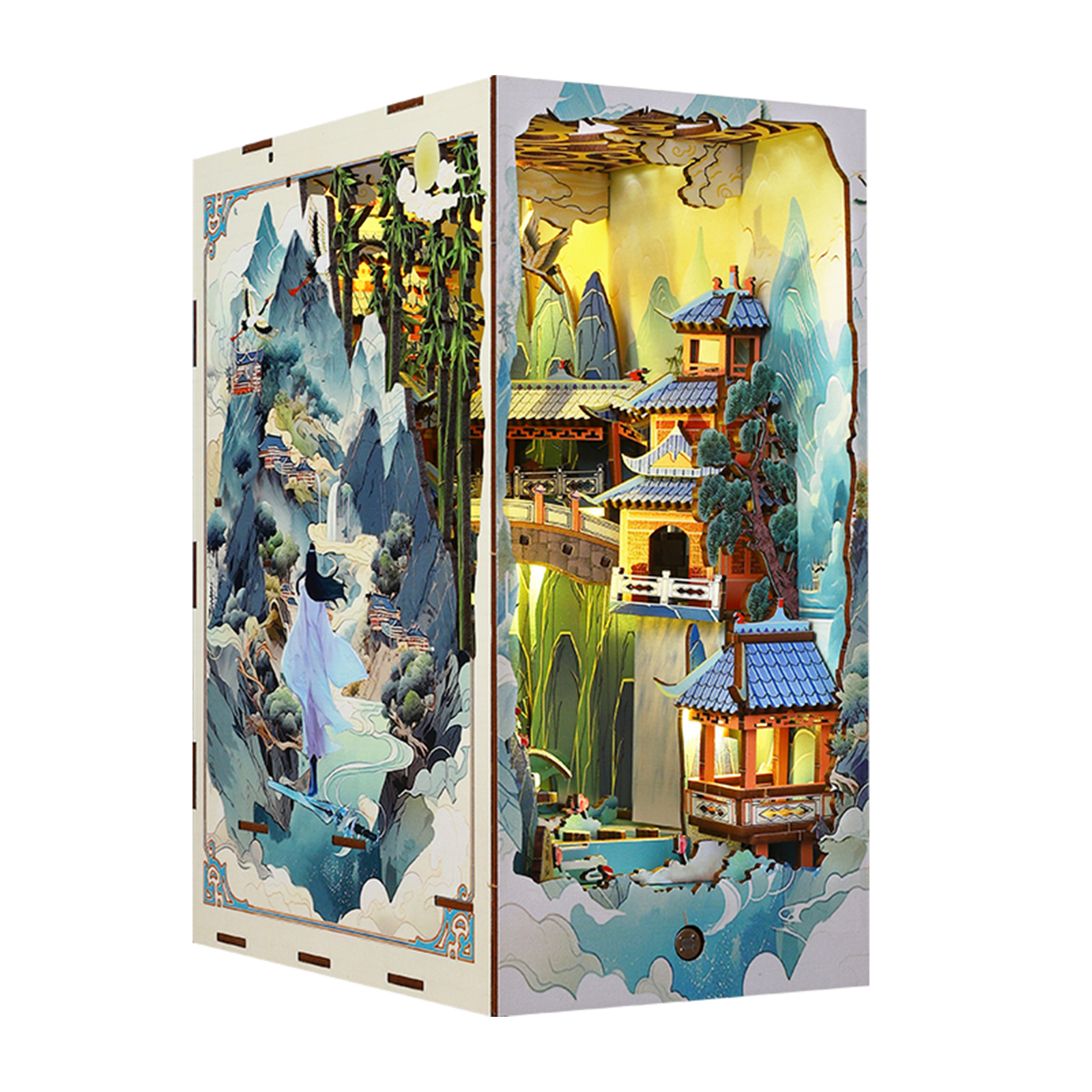 Penglai Wonderland DIY Book Nook Kit-Book Nook World