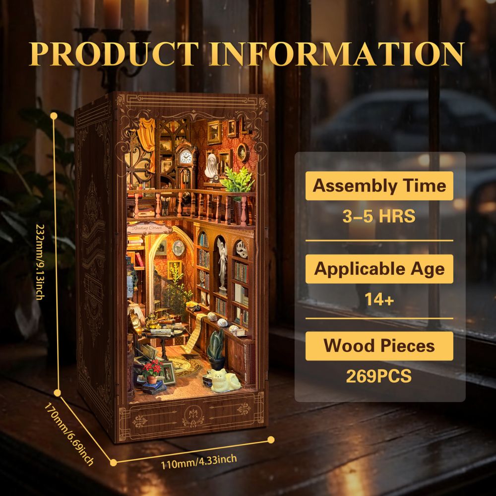 The product comes as a set of parts that require assembly, providing an engaging activity for adults and teens. 