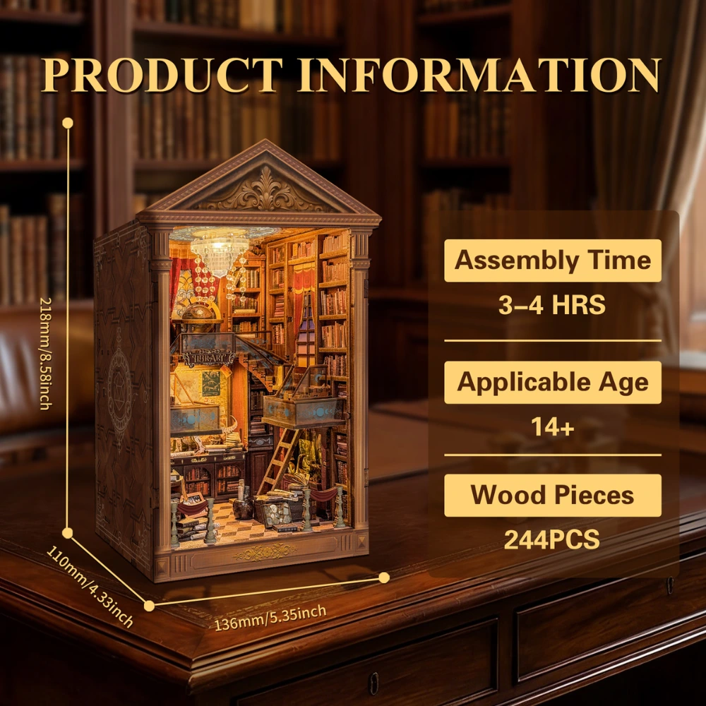 Reading Hall DIY Book Nook Kit