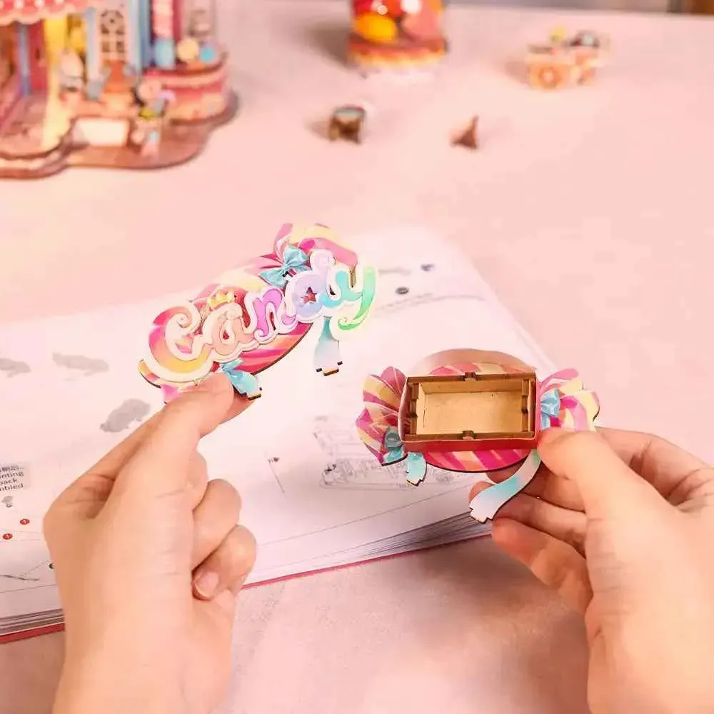 Candy Workshop DIY 3D Puzzle Transmission Model Kit