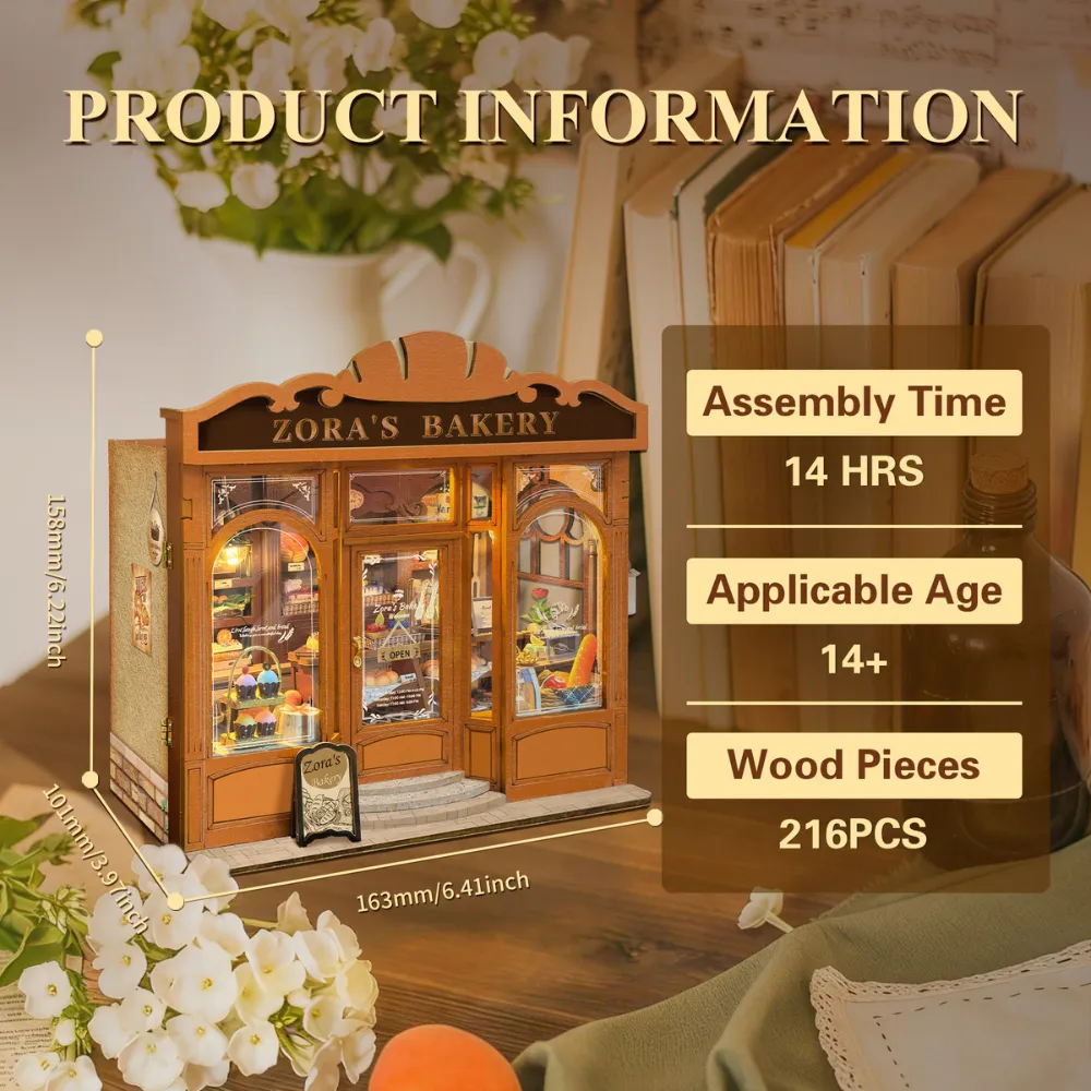 Zora’s Bakery DIY Book Nook Kit