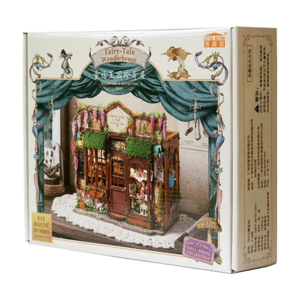 Fairy Tale Wonderhouse Mini House Kit l DIY Miniature Kit