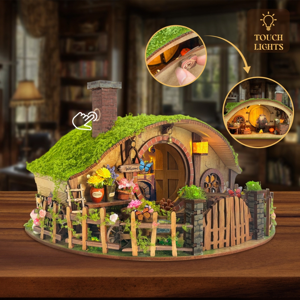 The Magic Ring Mini House Kit l DIY Miniature Kit
