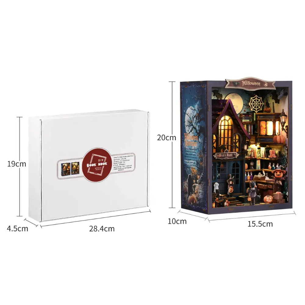Halloween | The Magical Night At The Castle DIY Book Nook Kit