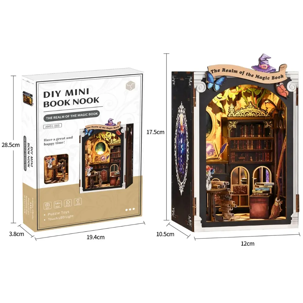 The Realm Of The Magic Book DIY Book Nook