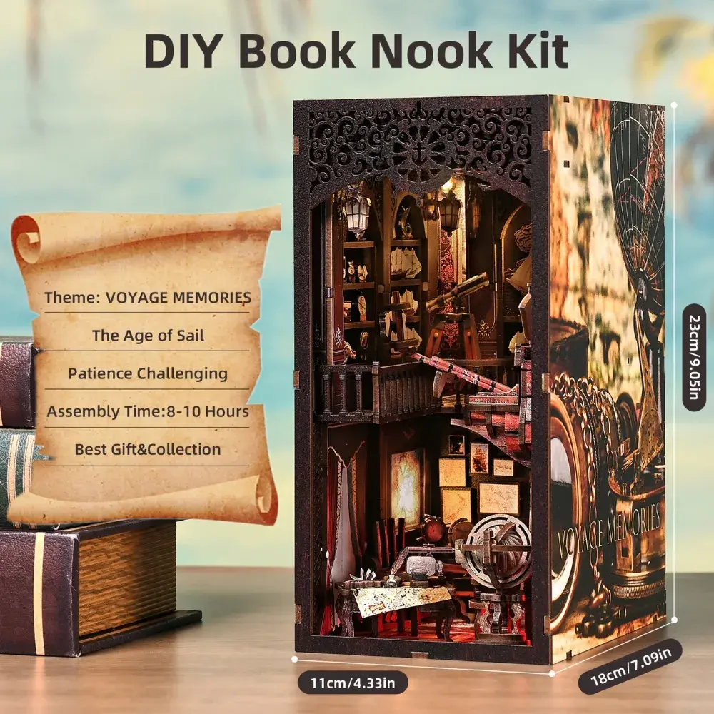 Voyage Memories: The Age Of Sail DIY Book Nook Kit