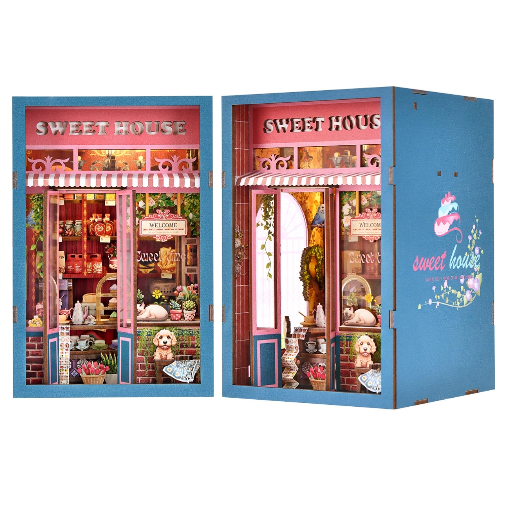 Sweet House DIY Book Nook Kit-Book Nook World