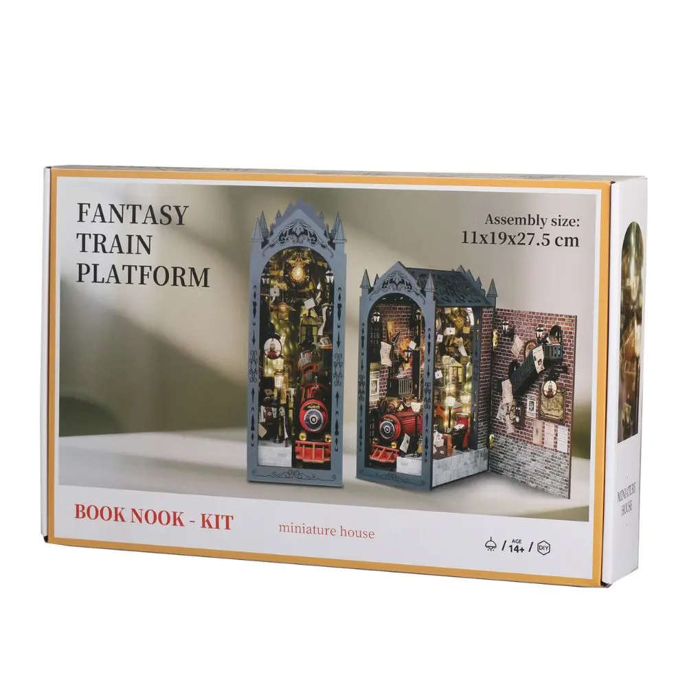 Fantasy Train Platform DIY Book Nook Kit