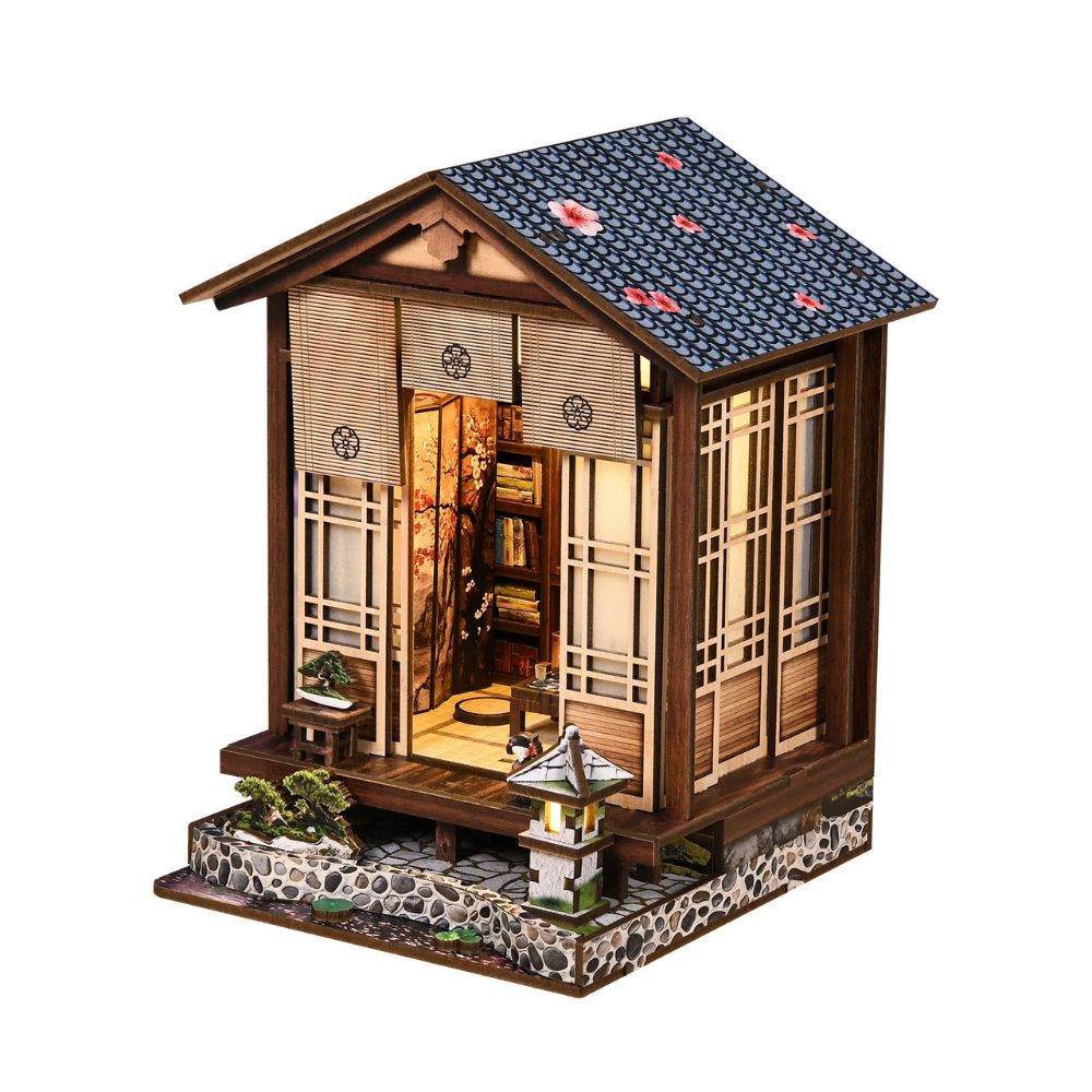 Moss-Lantern Harmony Garden DIY Book Nook Kit-Book Nook World