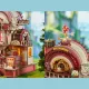 Kit d'architecture miniature DIY Dessert Atelier ｜ Puzzles mécaniques en bois 3D