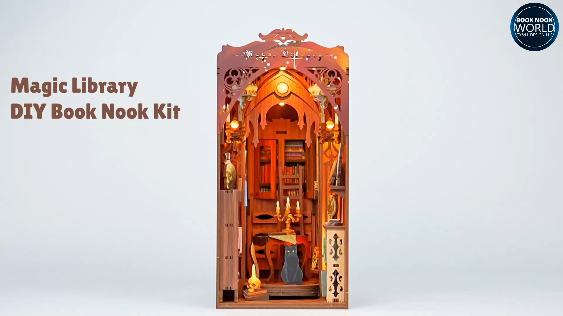Vivid Library  DIY Book Nook Kit – BookishBliss