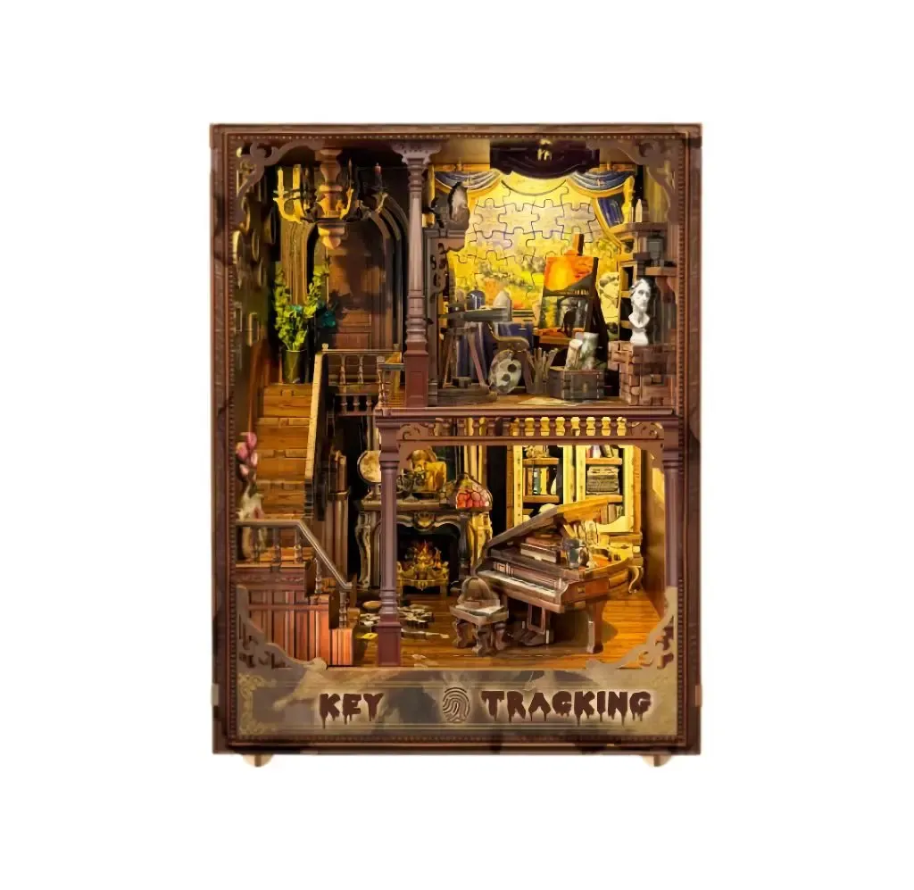 Key Tracking DIY Book Nook Kit build details