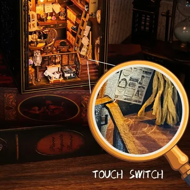 Touch-Activated Warm Lighting