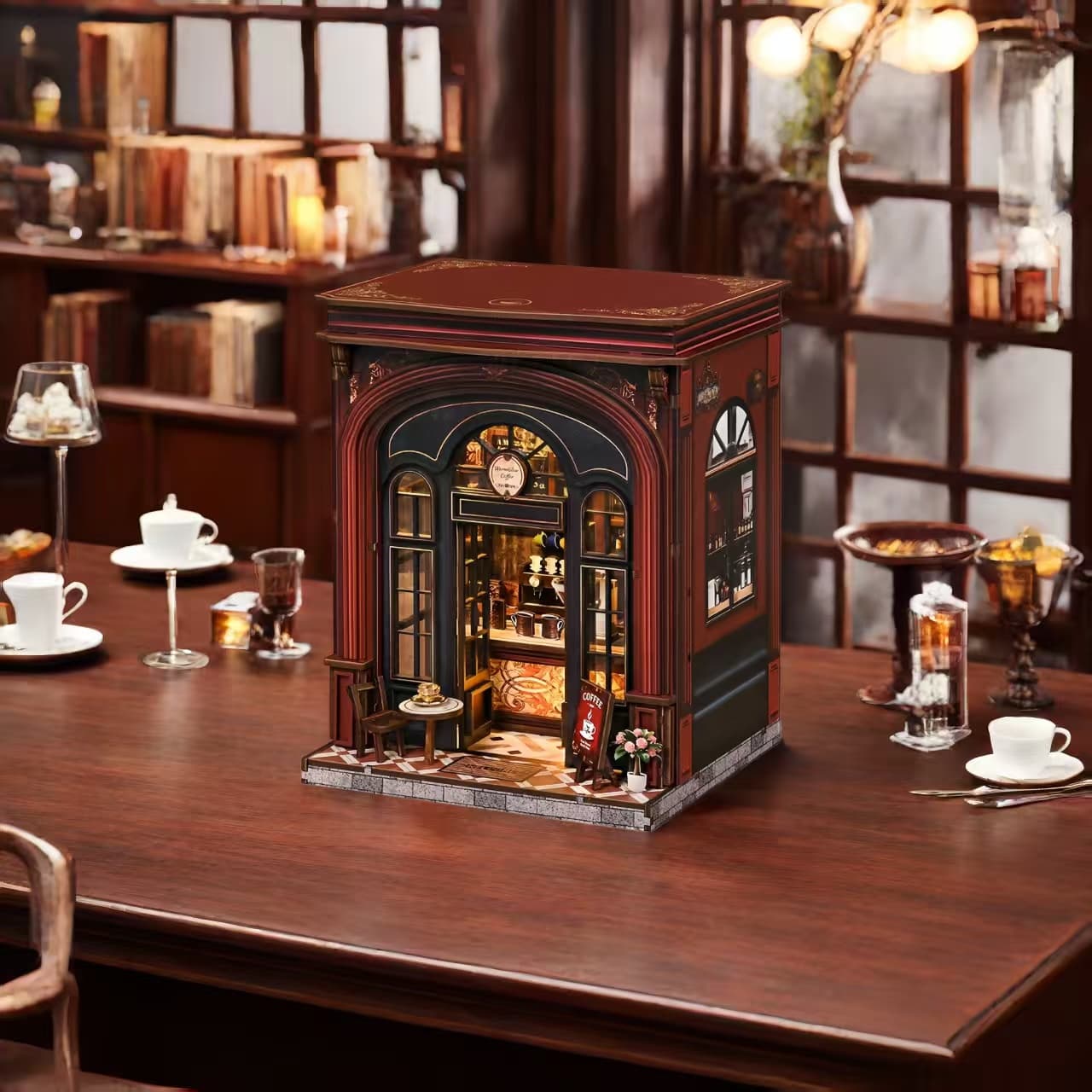 Warmglow Coffee DIY Book Nook Kit