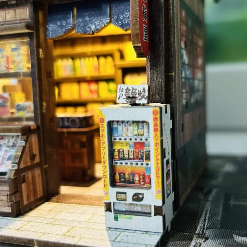 Kasuga Grocery Store DIY Mini Book Nook Kit