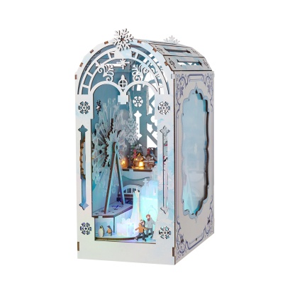 Frozen Realms: The Enchanted Ice World DIY Book Nook Kit-Book Nook World
