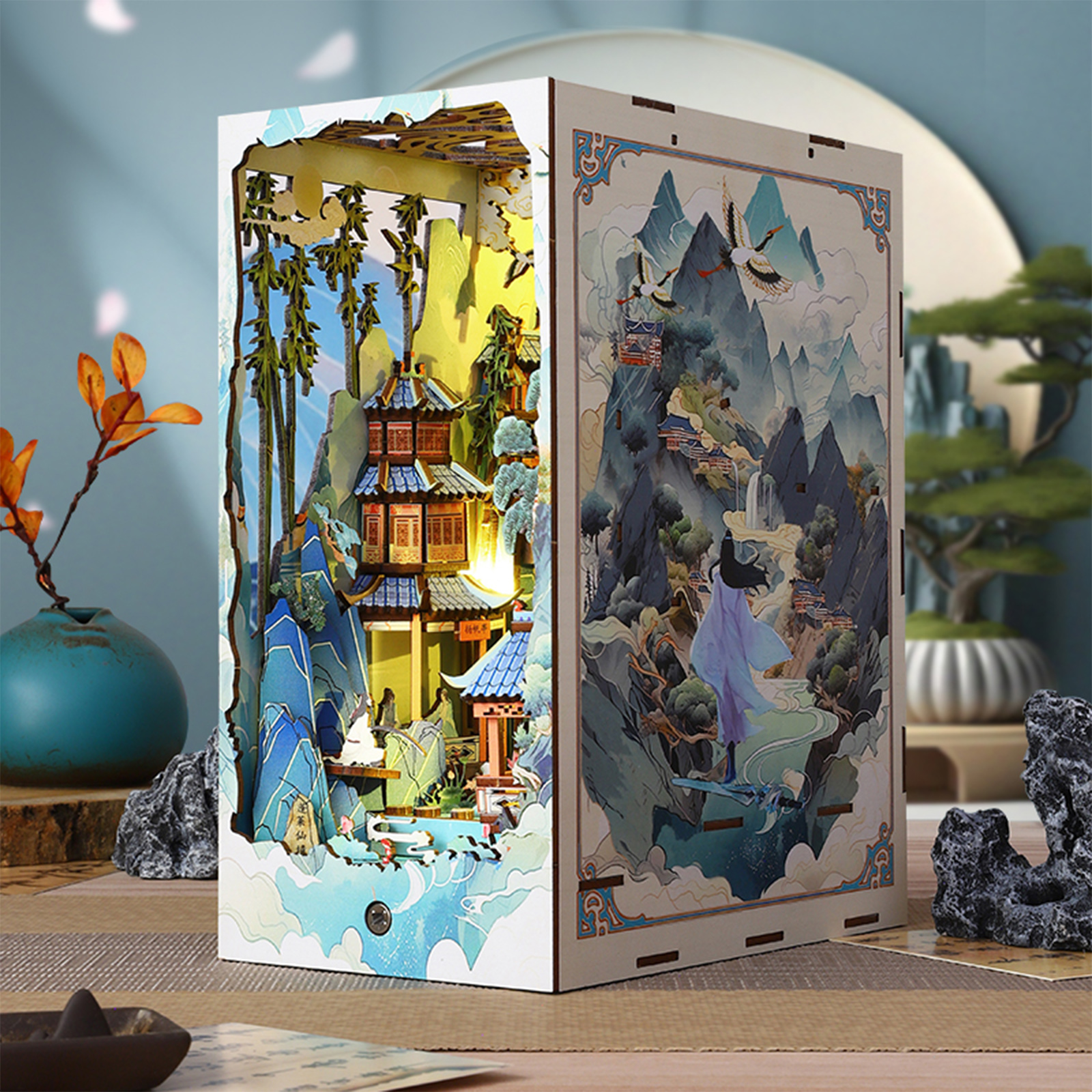Penglai Wonderland DIY Book Nook Kit-Book Nook World
