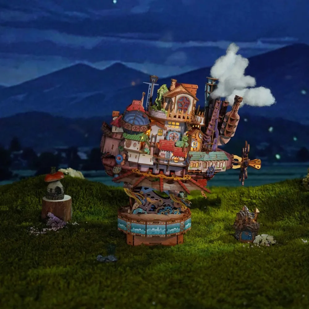 [Pre-sale] TONECHEER DIY 3D Puzzle Trasmission Model Kit (Walking Castle)