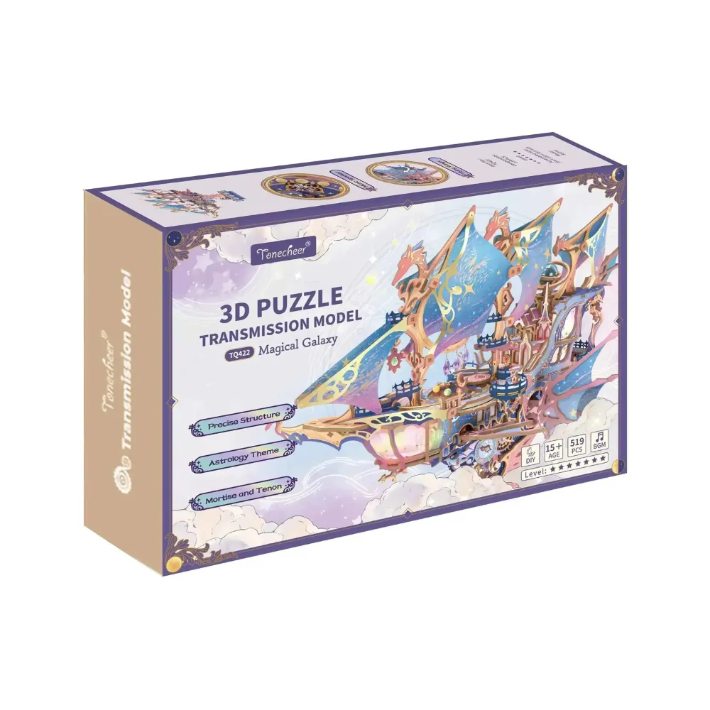Magical Galaxy DIY 3D Puzzle Transmission Model Kit