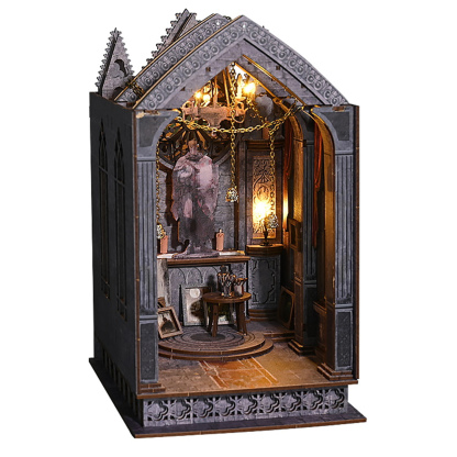 Quiet Night Prayer DIY Book Nook Kit-Book Nook World