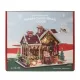 Warm Christmas Lodge Mini House Kit l DIY Miniaturset