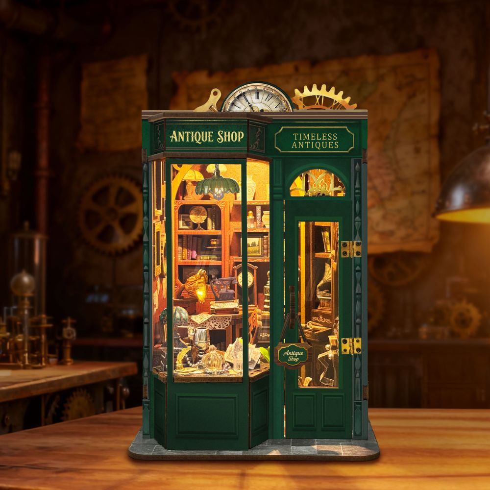 Every detail is crafted with nostalgic warmth, turning the finished nook into a cozy, old-world scene that adds depth and historical charm to any space.