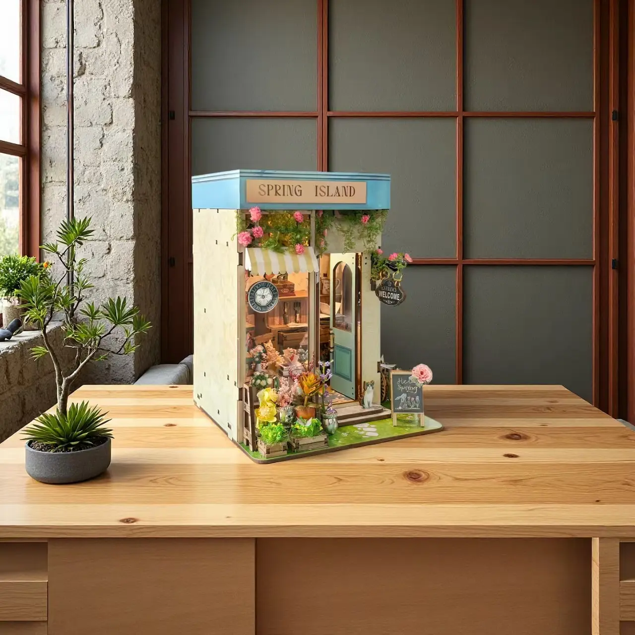 Spring Island DIY Book Nook Kit
