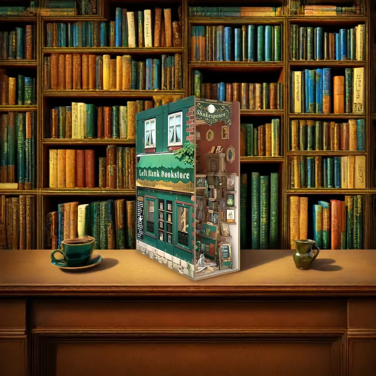 Left Bank Bookstore DIY Book Nook Kit