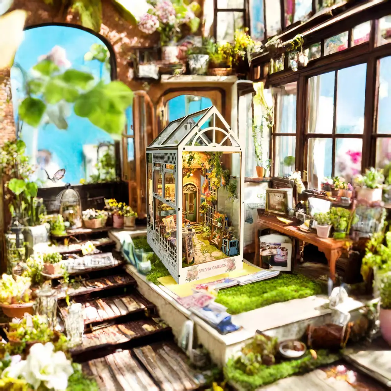 Sylvia Garden DIY Book Nook Kit