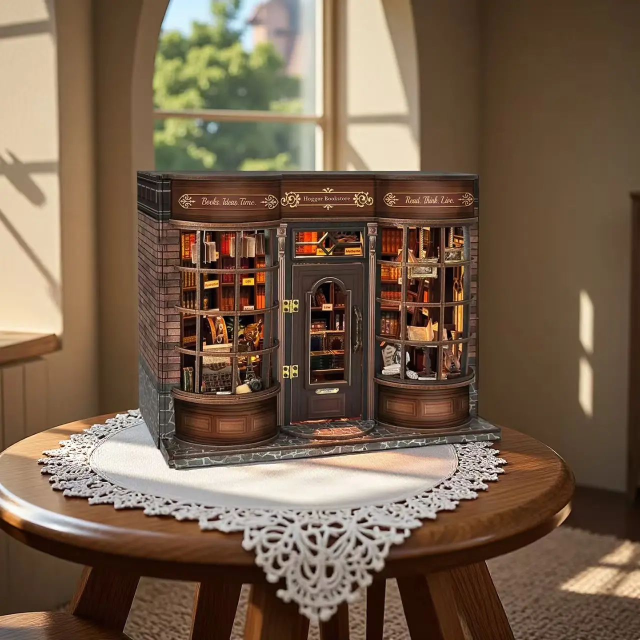 Hoggor Bookstore DIY Miniature Kit
