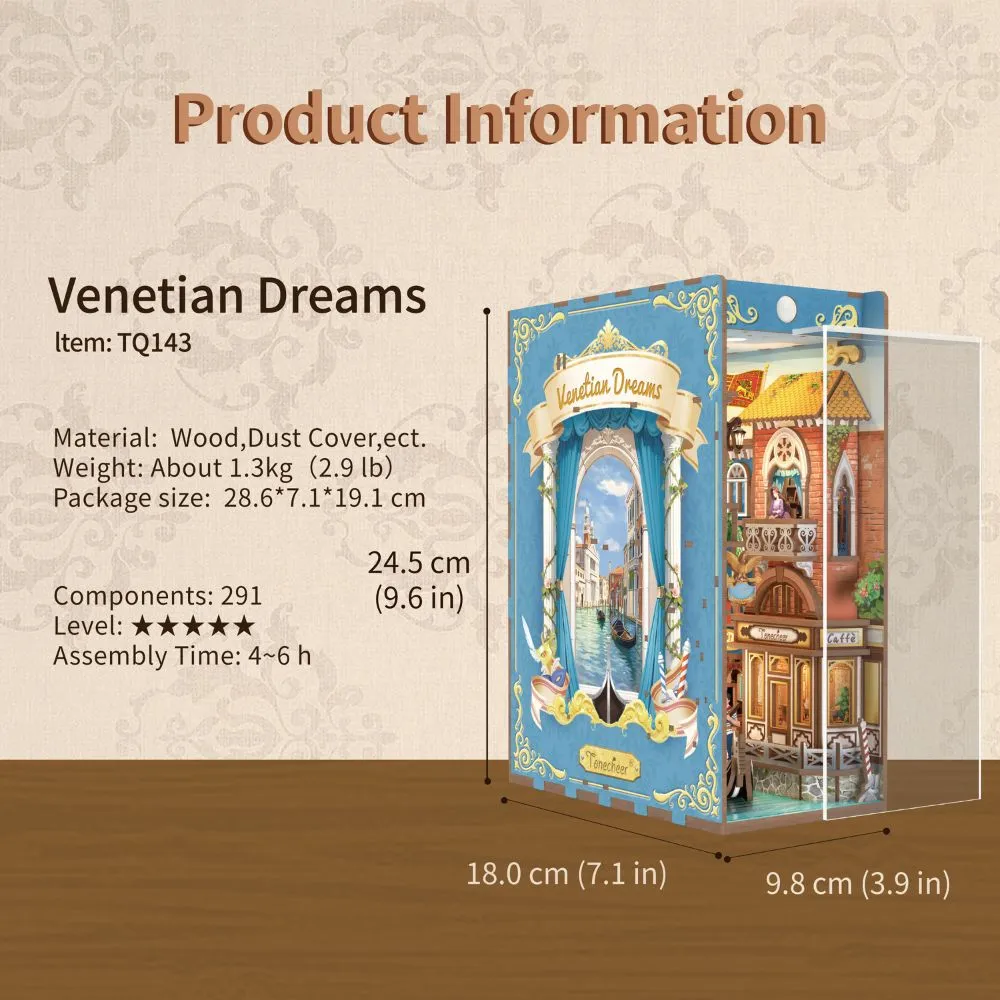 Venetian Dreams DIY Book Nook Kit