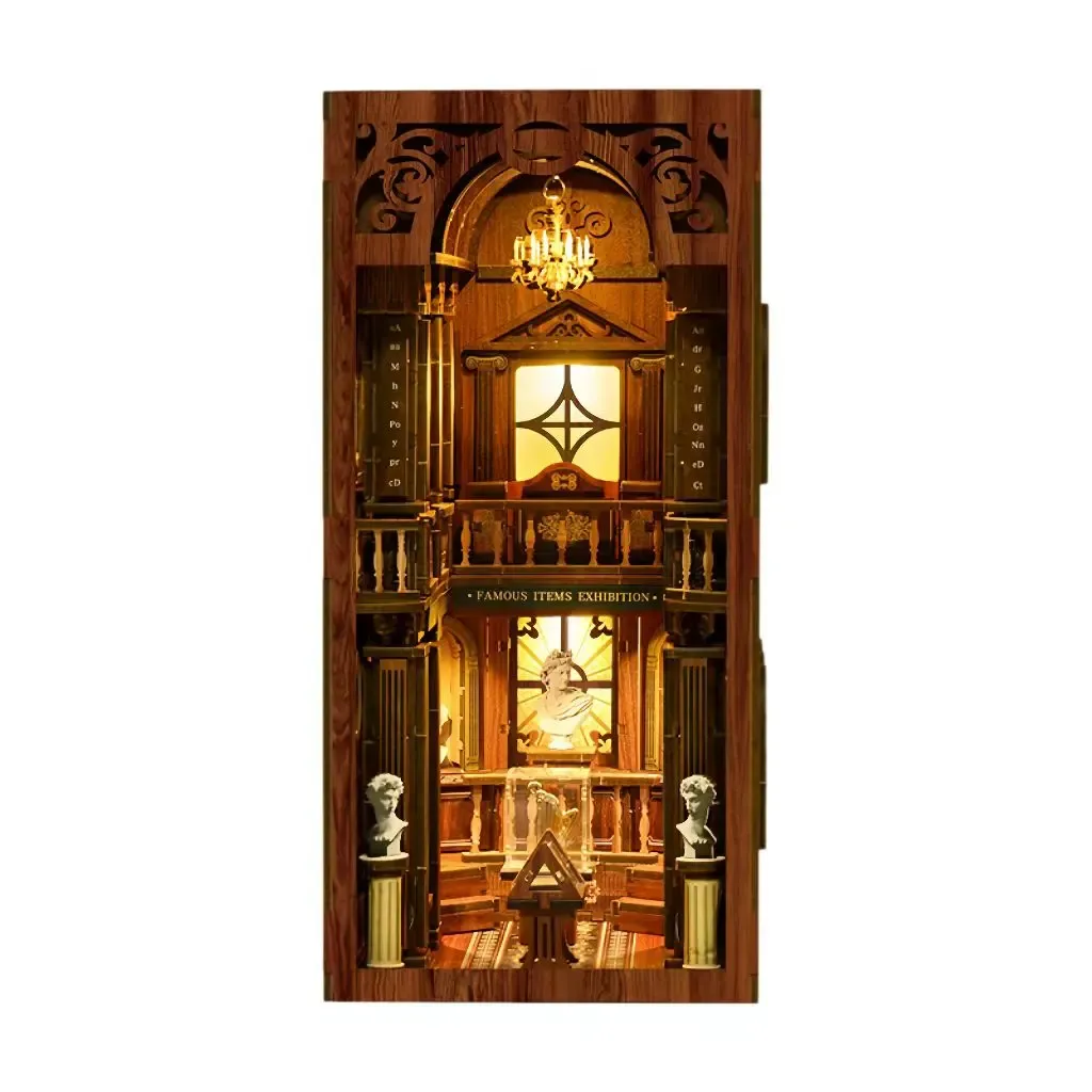 The Philosophical Library DIY Book Nook Kit build details