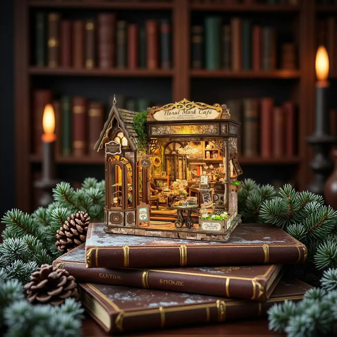 Floral Mark Café DIY Miniature Kit