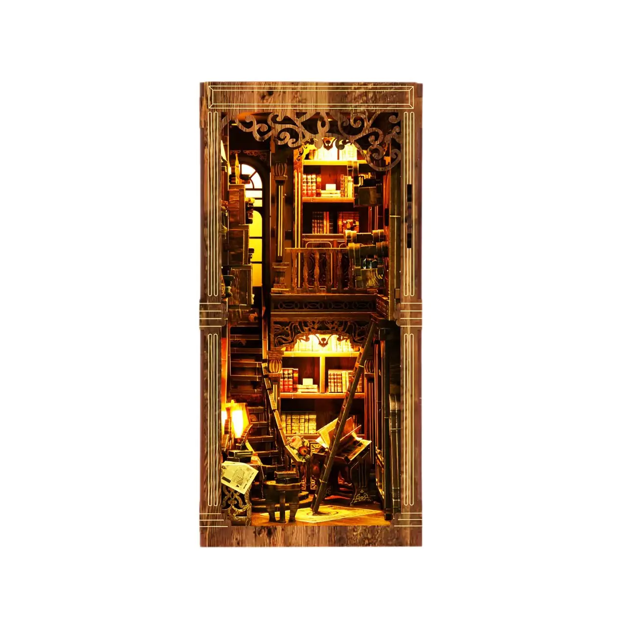 Ancient Book Collection Room DIY Book Nook Kit