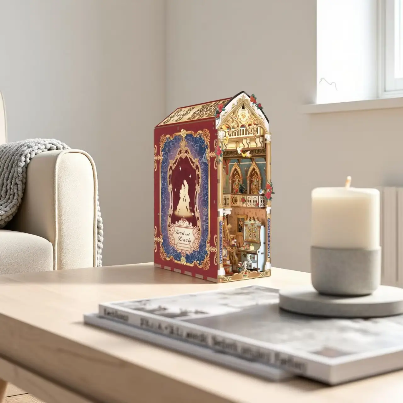 Beast And Beauty DIY Book Nook Kit