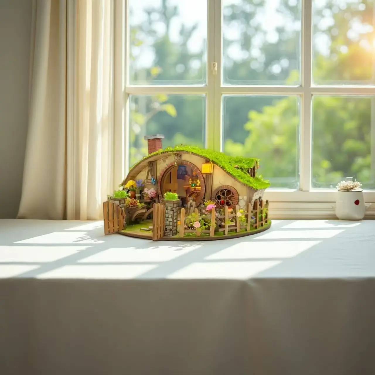The Magic Ring Mini House Kit l DIY Miniature Kit
