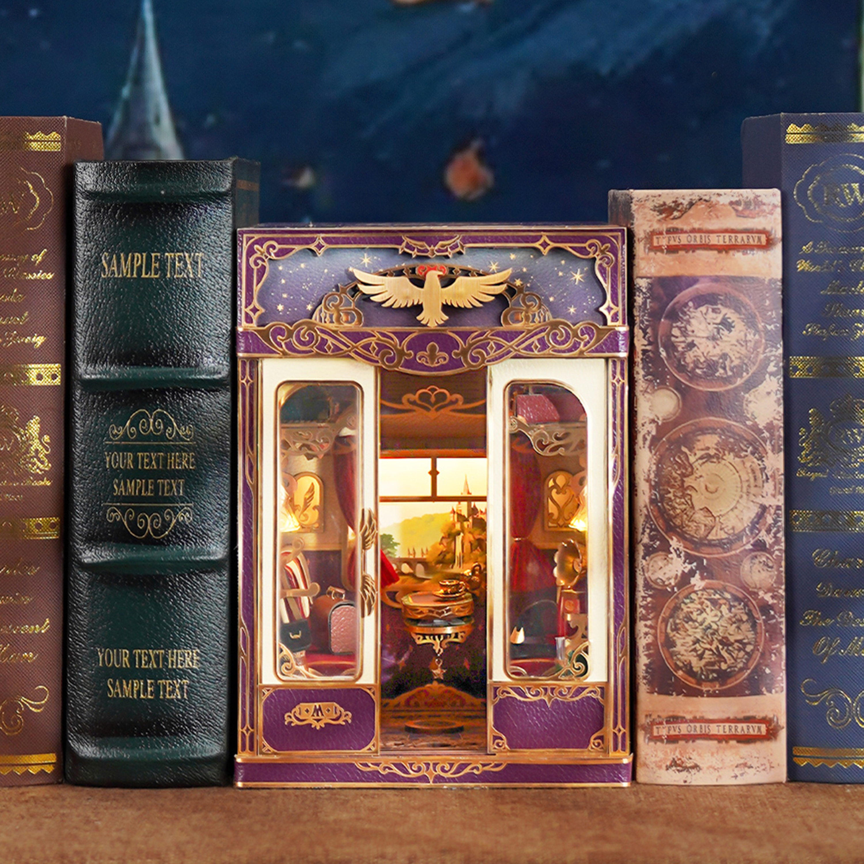 Magical Journey Motion Scene DIY Book Nook Kit-Book Nook World