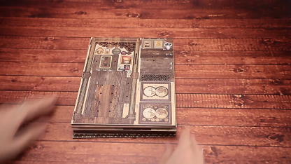 Ancient Book Collection Room DIY Book Nook Kit（Dust cover included）