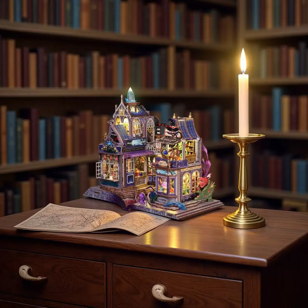 The Gate Of The Secret Realm DIY Mini House | DIY Miniature Kit