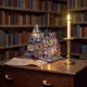 La Porte Du Royaume Secret Maison Miniature DIY | Kit Miniature DIY