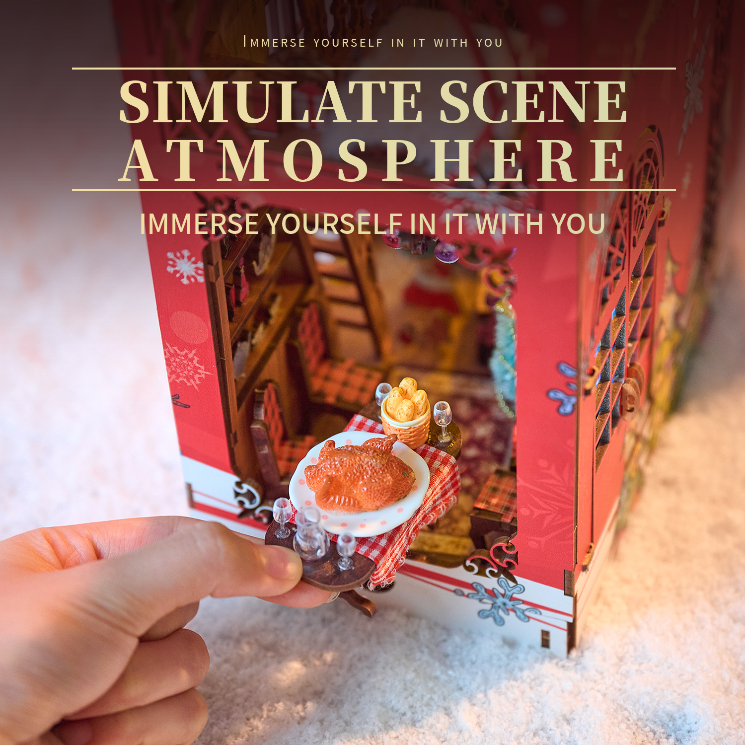 Songs of the Snowy Night DIY Book Nook KIt-Book Nook World