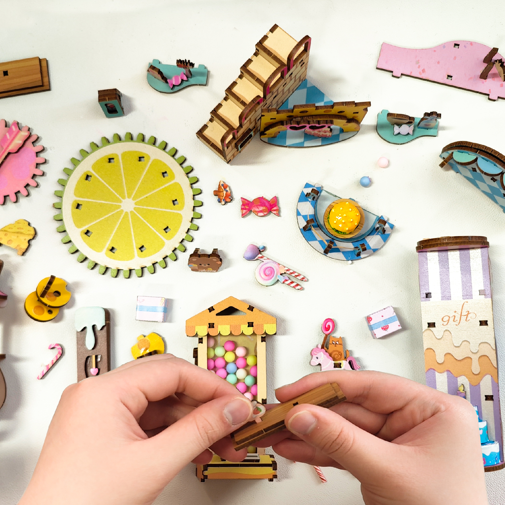 Candy Store DIY Book Nook Kit-Book Nook World