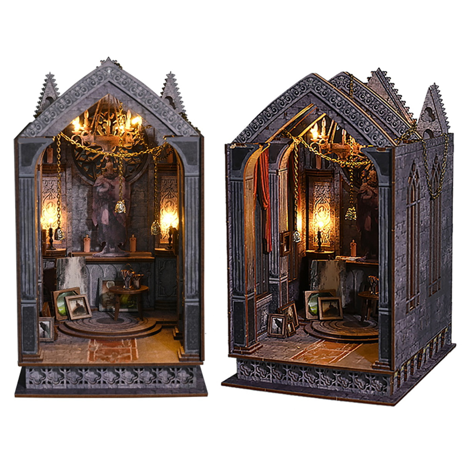 Quiet Night Prayer DIY Book Nook Kit-Book Nook World